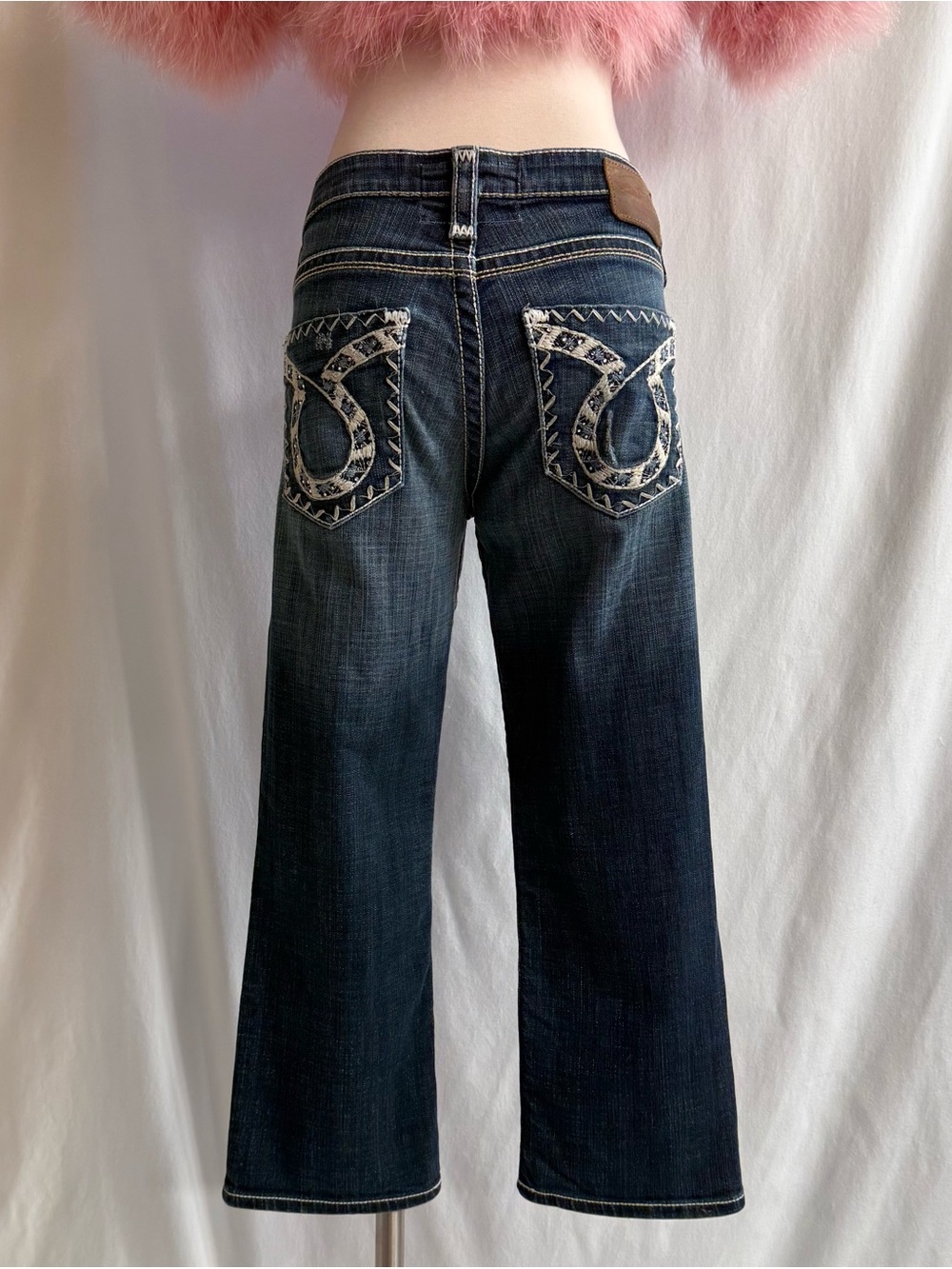 Vintage Y2K Big Star Cropped Jeans